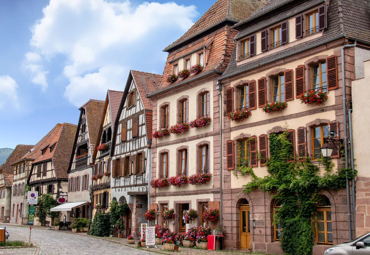 Les maisons à colombages de Bergheim en Alsace, chambres d'hôtes et gites au Manoir des Sens