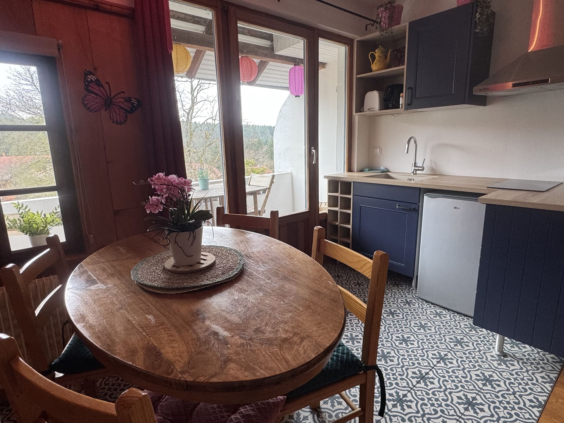 Cuisine du gîte Escapade en Asie à Bergheim